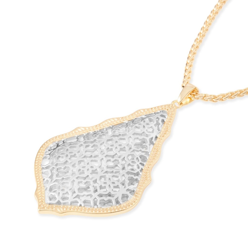 KENDRA SCOTT Aiden Gold Long Pendant Necklace